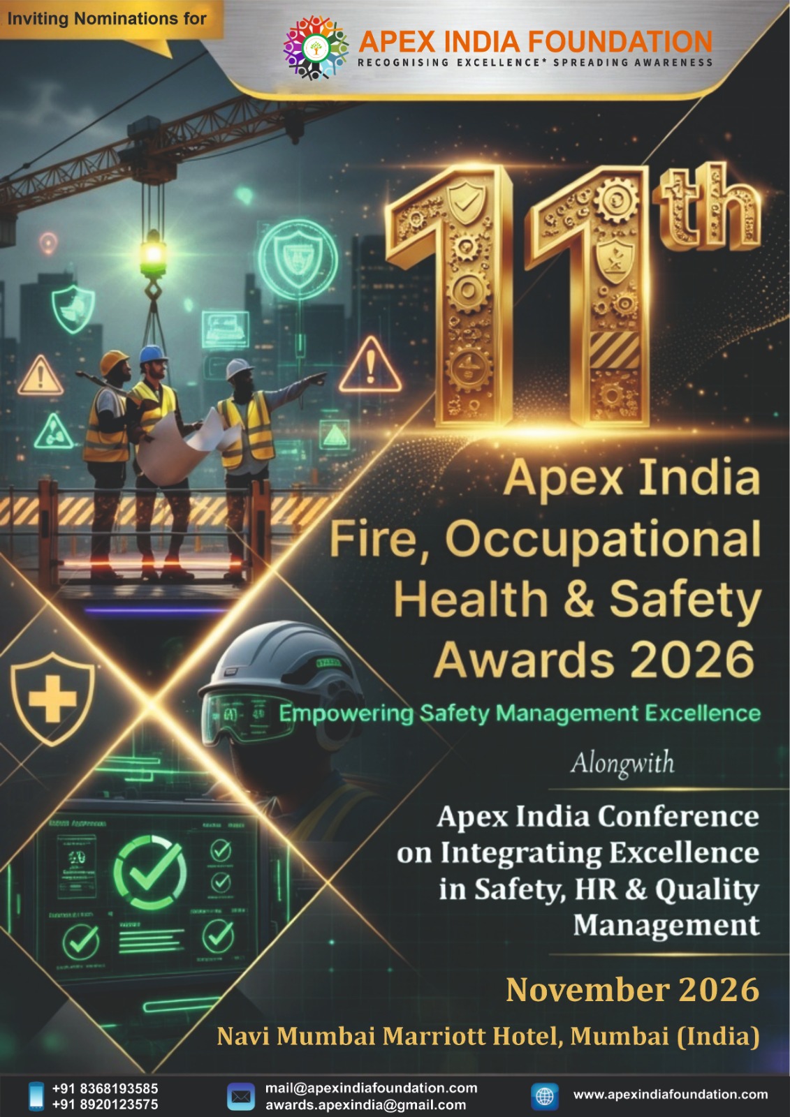 Fire, Occupational Health & Safety Awards 2026
