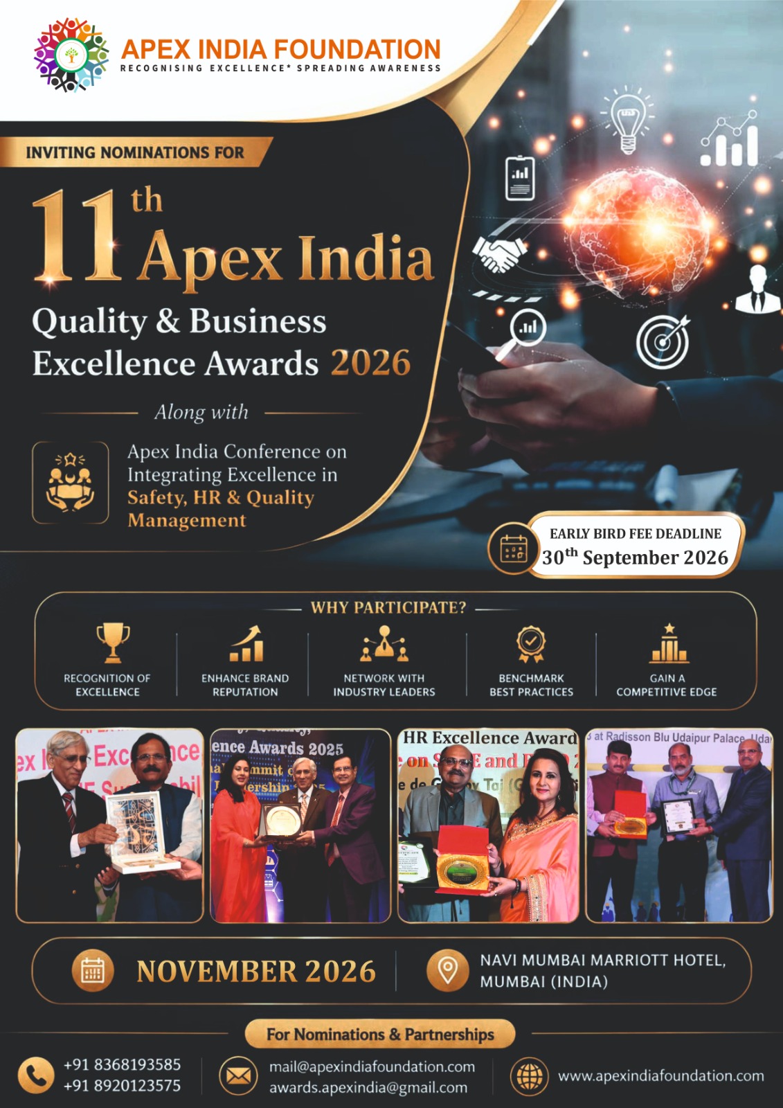 Quality & Business Excellence Awards 2026